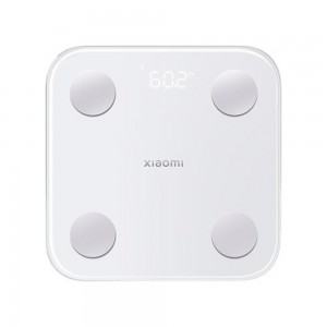 Xiaomi Smart Body Composition Scale S400, Alb, Analiză 20 Indicatori, Bluetooth, Precizie Avansată, Model EU BHR7793GL