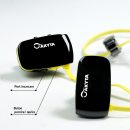 Casti Bluetooth 4.0 Akyta Sport AC-B91 in ear cu microfon comenzi pe casca cablu plat IPhone 6 Samsung Galaxy