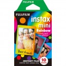 Film analog consumabil Fujifilm Instax Film mini Instant 1x10, Rainbow