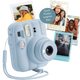 mini 13 bleu cu poze Instax