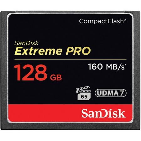 Card de Memorie SanDisk Extreme Pro CompactFlash 128GB – Viteză Mare & Fiabilitate