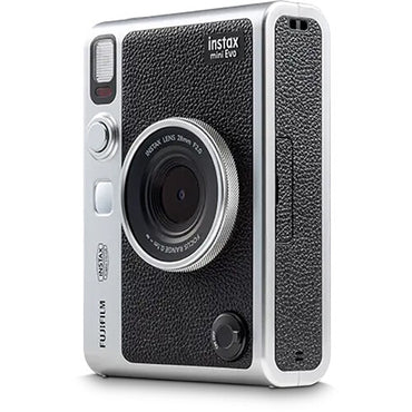 Aparat foto Fujifilm Instax mini Evo, negru, cu geanta si film 2x10