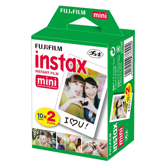 Hârtie Foto Fujifilm Instax Mini 2×10 – Film Original pentru Poze Instant
