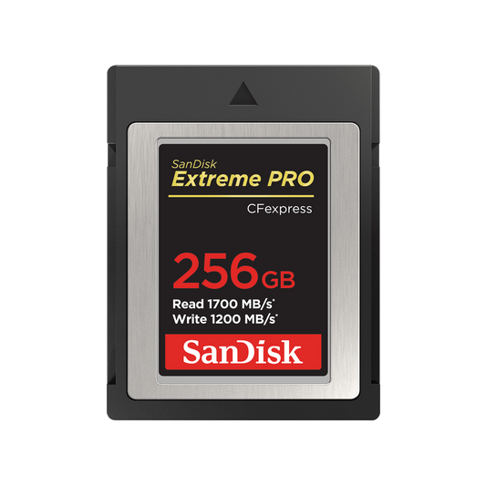 Card de memorie Sandisk 256 GB CFexpress, R1700MB/s, W 1200MB/s