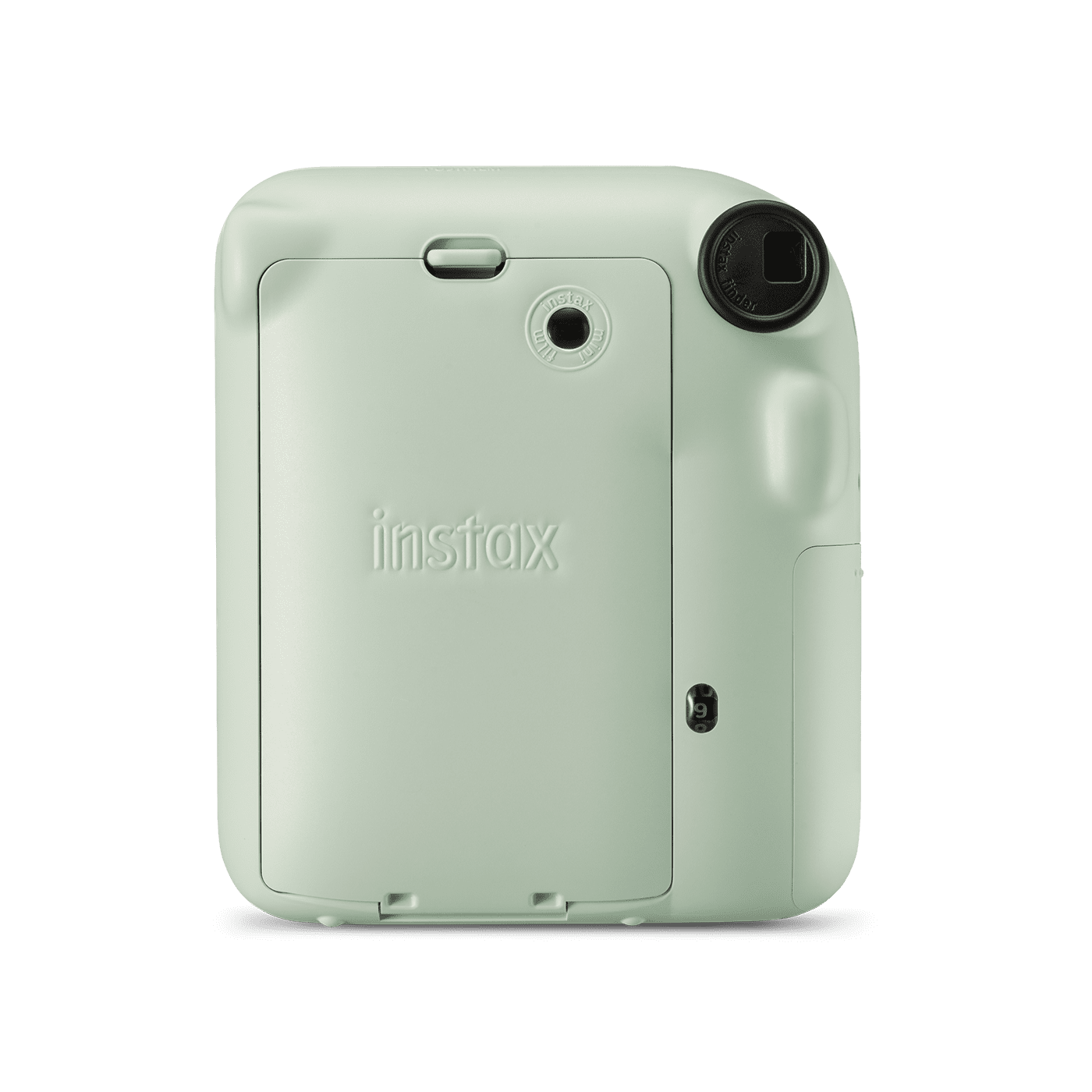 Camera foto instant Fujifilm Instax mini 12, Mint Green cu 10 filme si husa