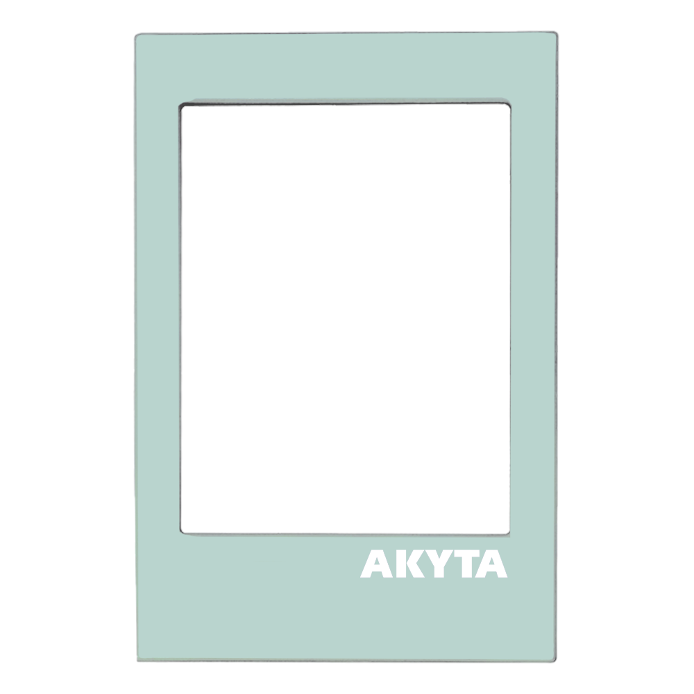 Rama magnetica Akyta verde pentru pozele foto Instax mini