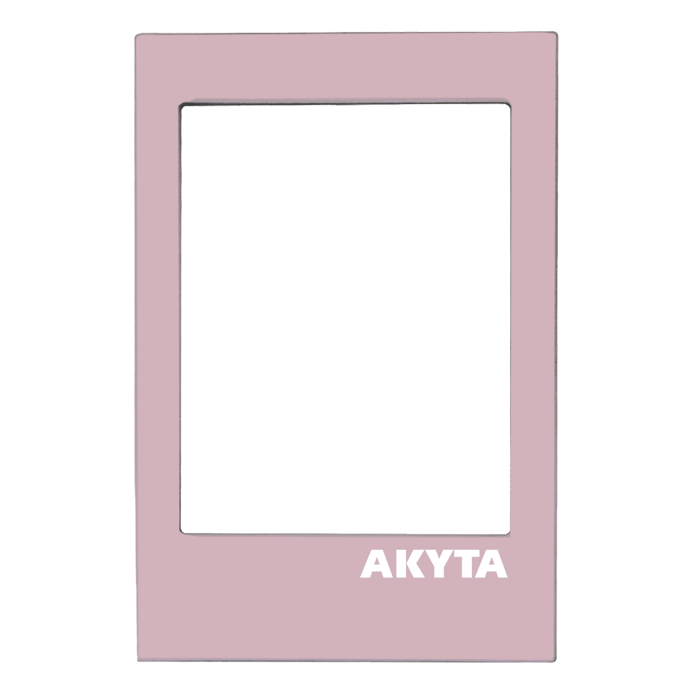 Rama magnetica Akyta roz pentru pozele foto Instax mini
