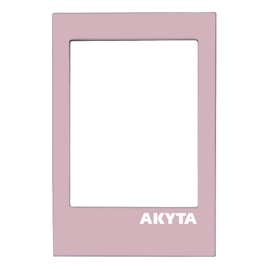 Rama magnetica Akyta roz pentru pozele foto Instax mini