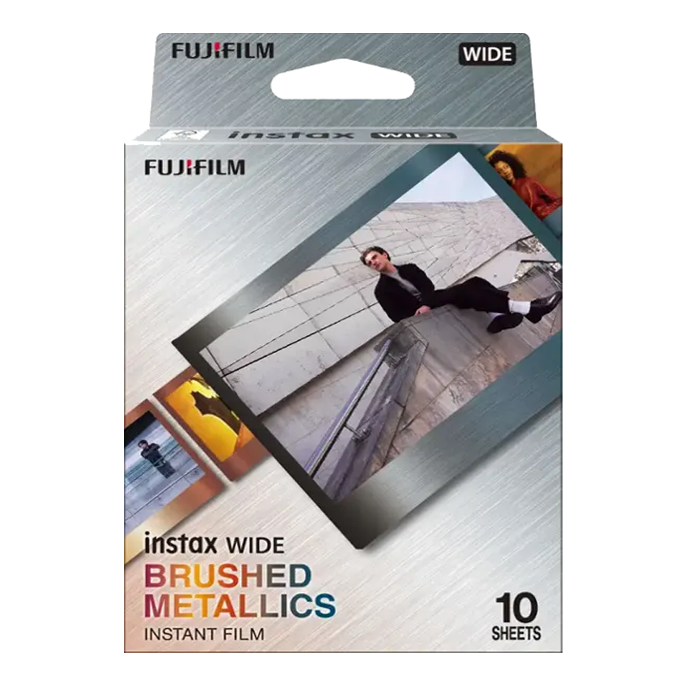 Fujifilm hartie foto Instax Wide Brushed Metallics, 10 expuneri