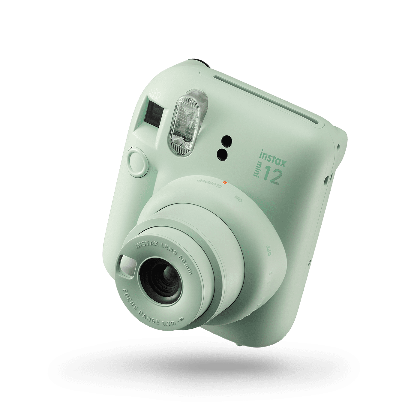 Camera foto instant Fujifilm Instax mini 12, Lilac Purple cu rama magnetica si 20 filme