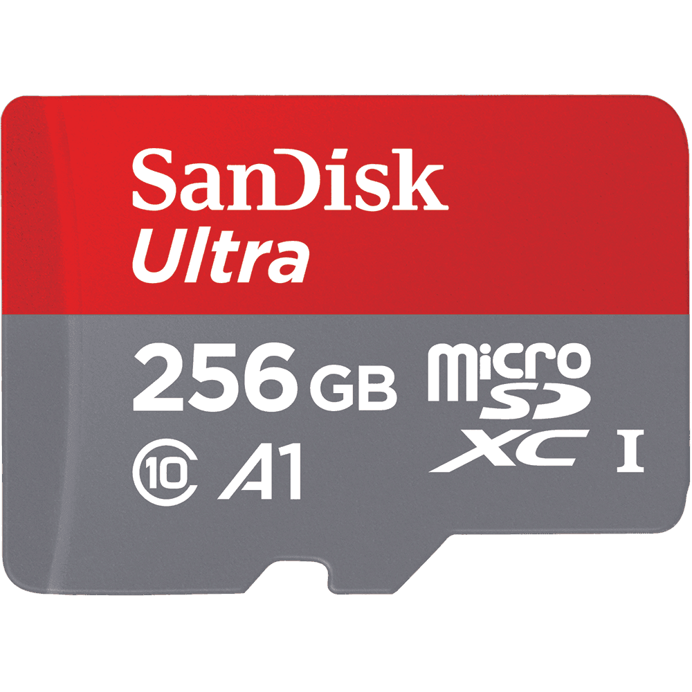 Card de memorie SanDisk Micro SD Ultra, 256GB, Class 10, Full HD, SDSQUAC-256G-GN6MA