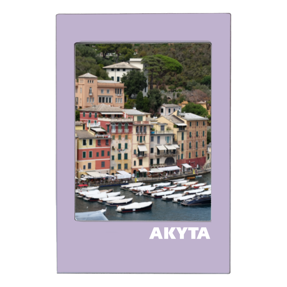 Rama magnetica Akyta verde pentru pozele foto Instax mini