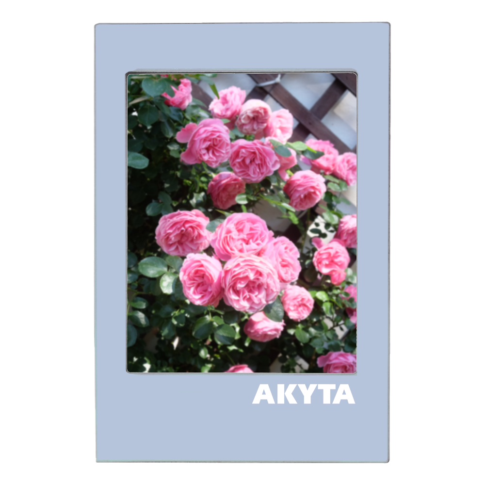 Rama magnetica Akyta verde pentru pozele foto Instax mini