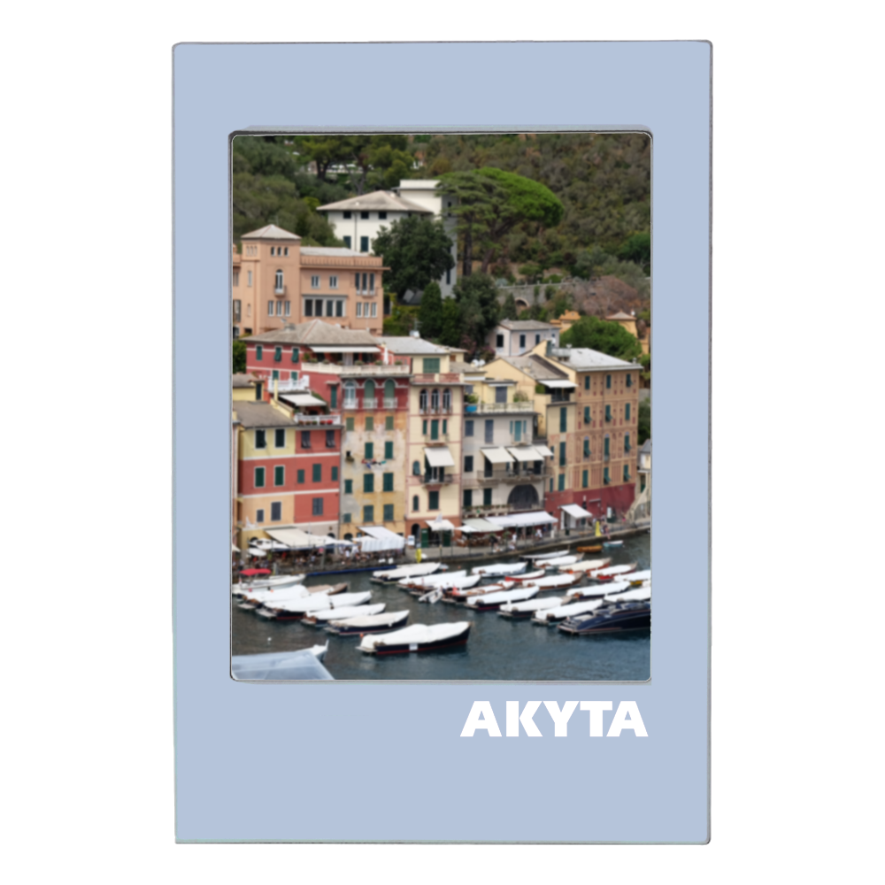 Rama magnetica Akyta bleu pentru pozele foto Instax mini