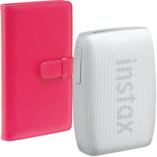 Fujifilm Instax imprimanta foto portabila miniLink 3, alb cu album 120 poze