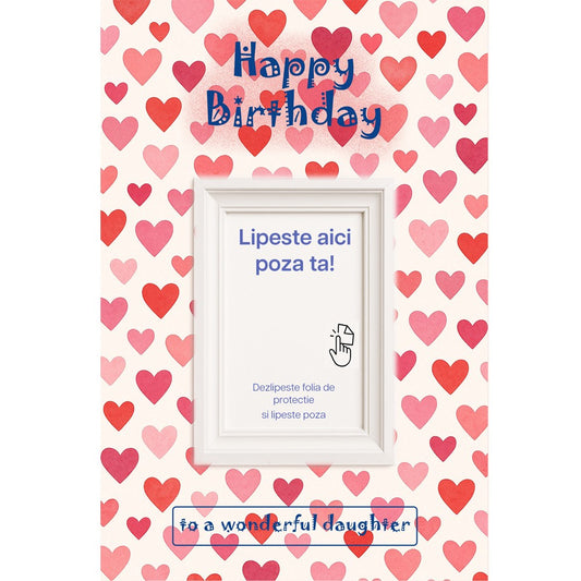 Felicitare Inimioare