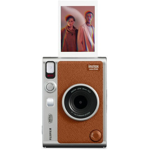 Aparat foto instant Fujifilm Instax mini Evo, Hybrid, gentle Rose