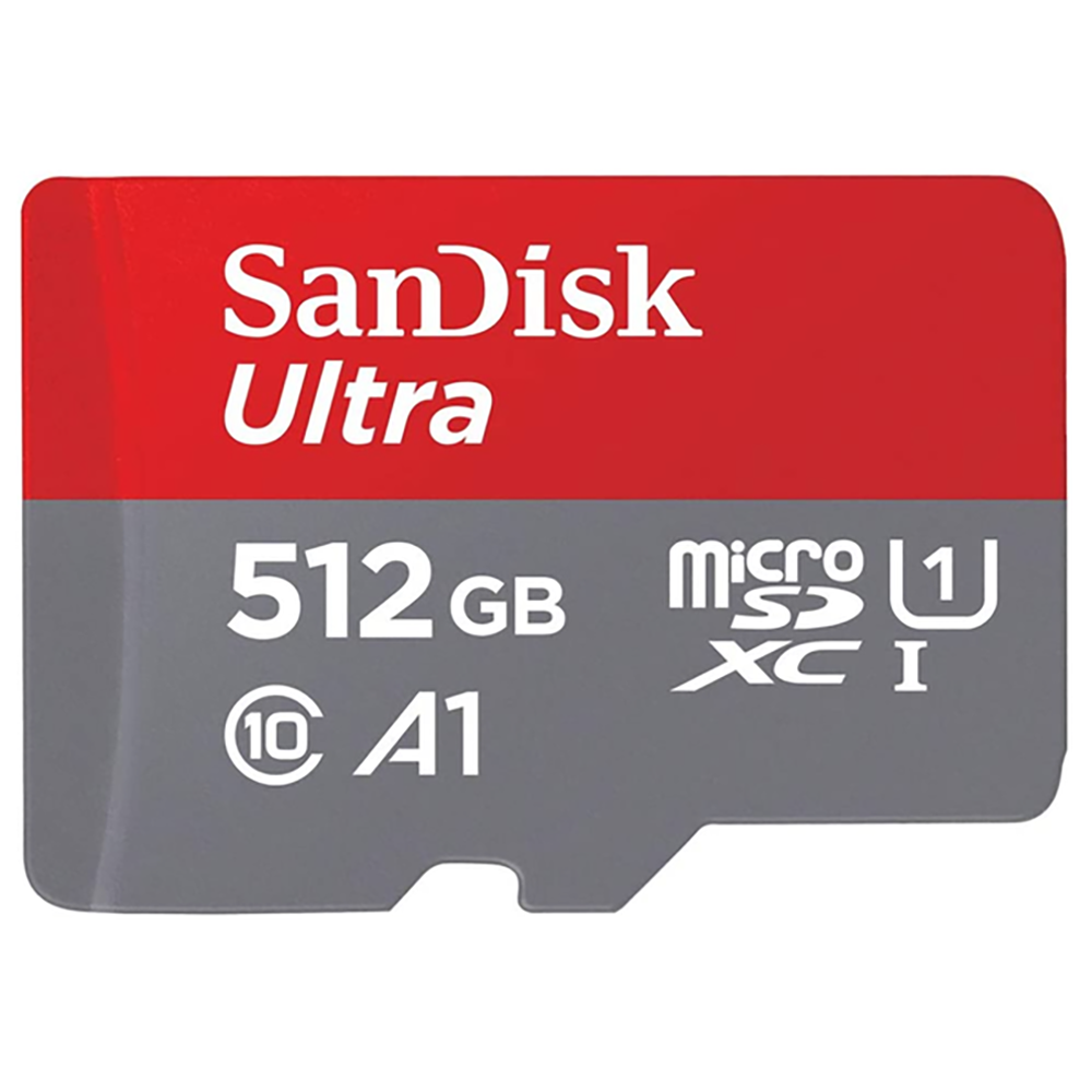 Card de memorie SanDisk Micro SD Ultra, 512GB, Class 10, Full HD, 150MB/s