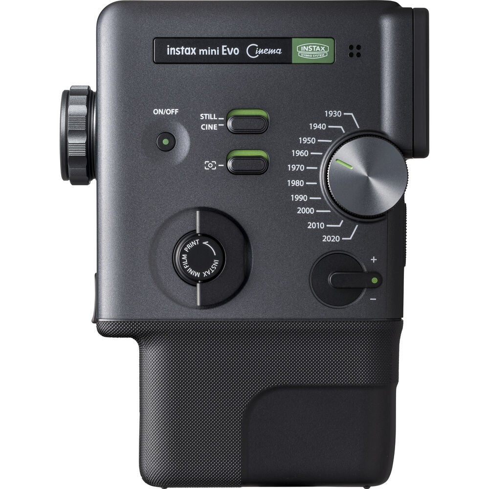 Aparat foto instant Fujifilm instax mini Evo Cinema, card 128GB, film 1x10