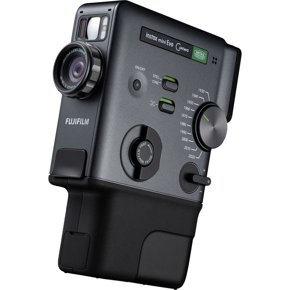 Aparat foto instant Fujifilm instax mini Evo Cinema, card 128GB, film 1x10