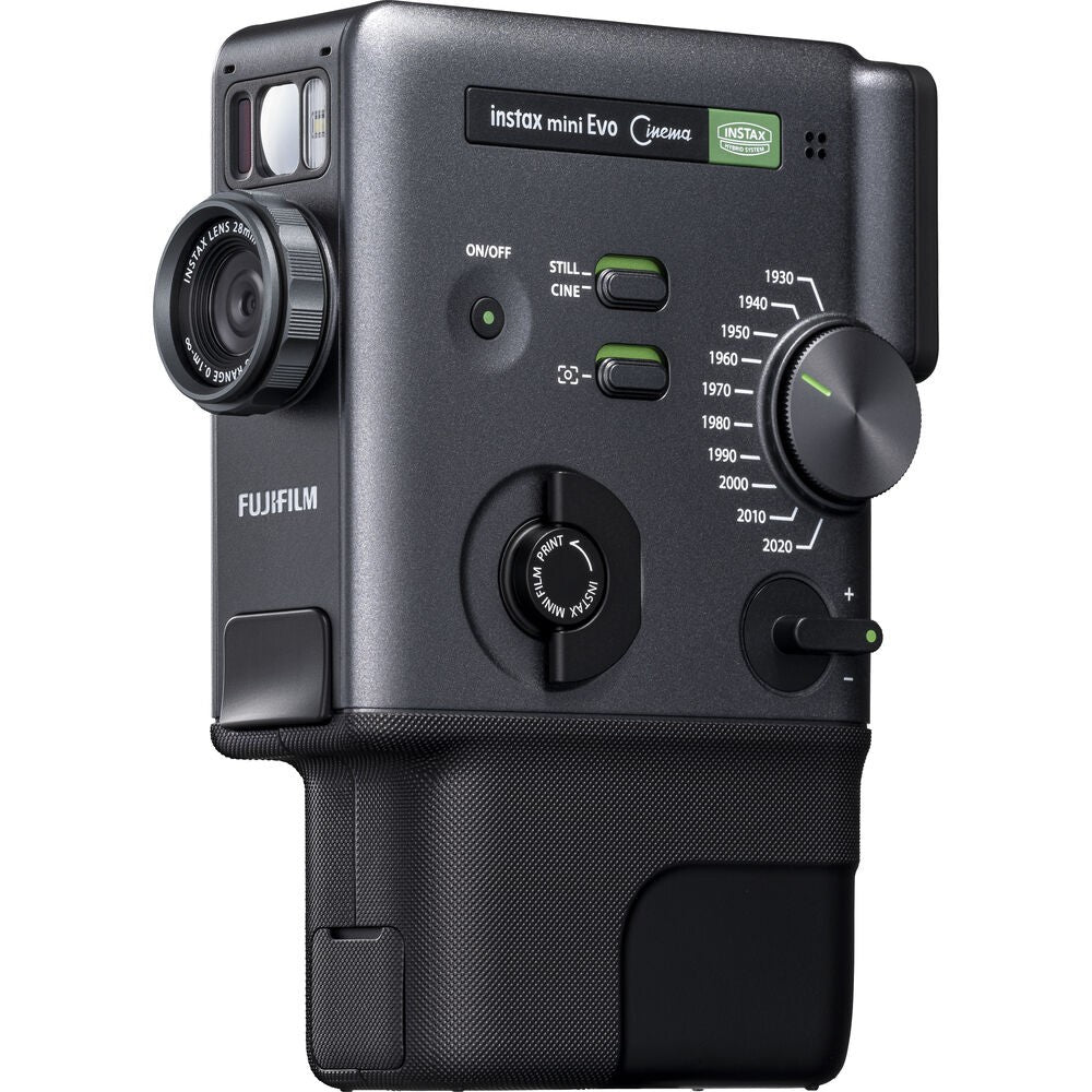Aparat foto instant Fujifilm instax mini Evo Cinema, card 128GB, film 1x10