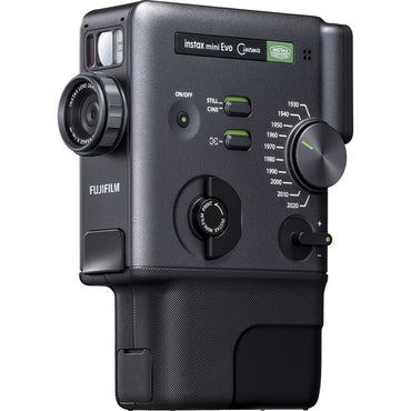 Aparat foto instant Fujifilm instax mini Evo Cinema, card 128GB, film 1x10