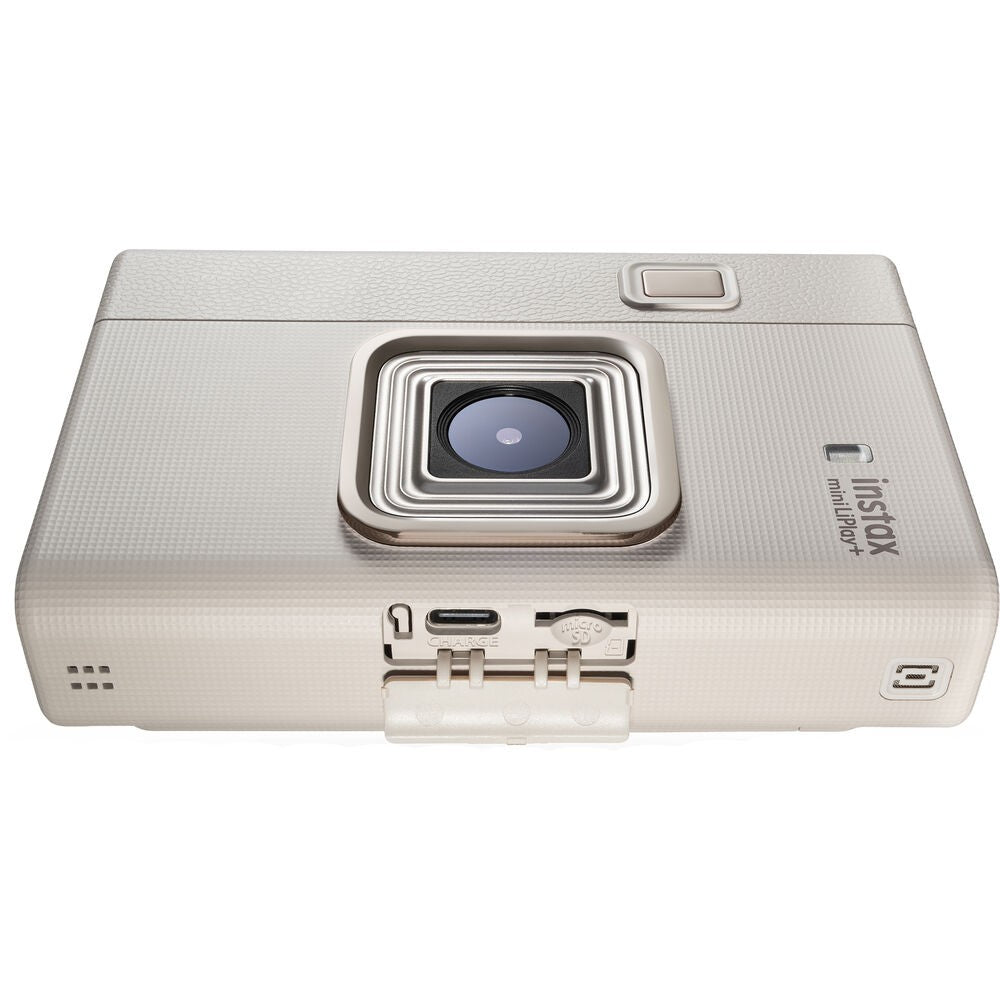 Aparat foto instant hibrid FUJIFILM Instax mini LiPlay+ Sand Beige