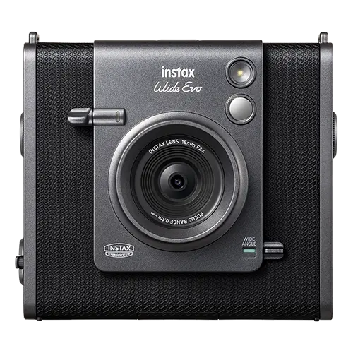 Aparat foto Fujifilm Instax Wide EVO Hybrid, negru