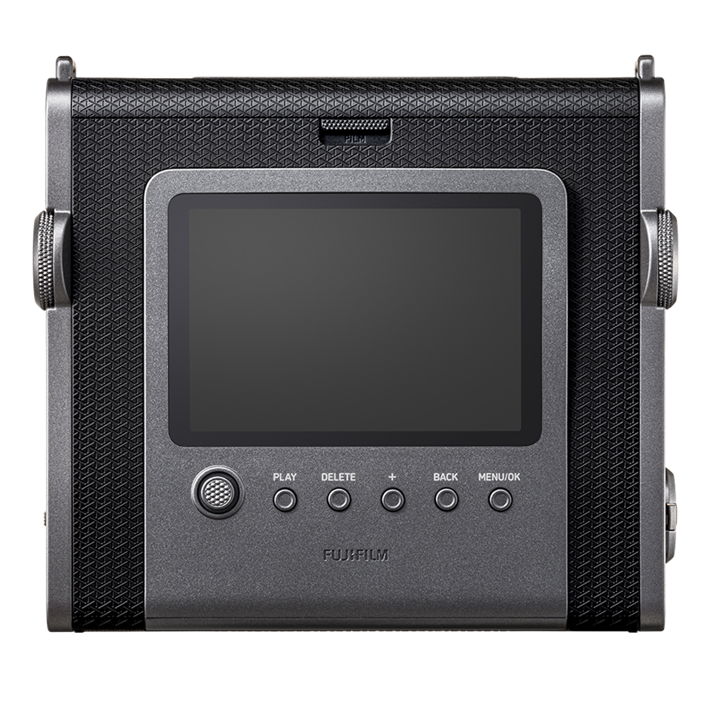 Aparat foto Fujifilm Instax Wide EVO Hybrid, negru