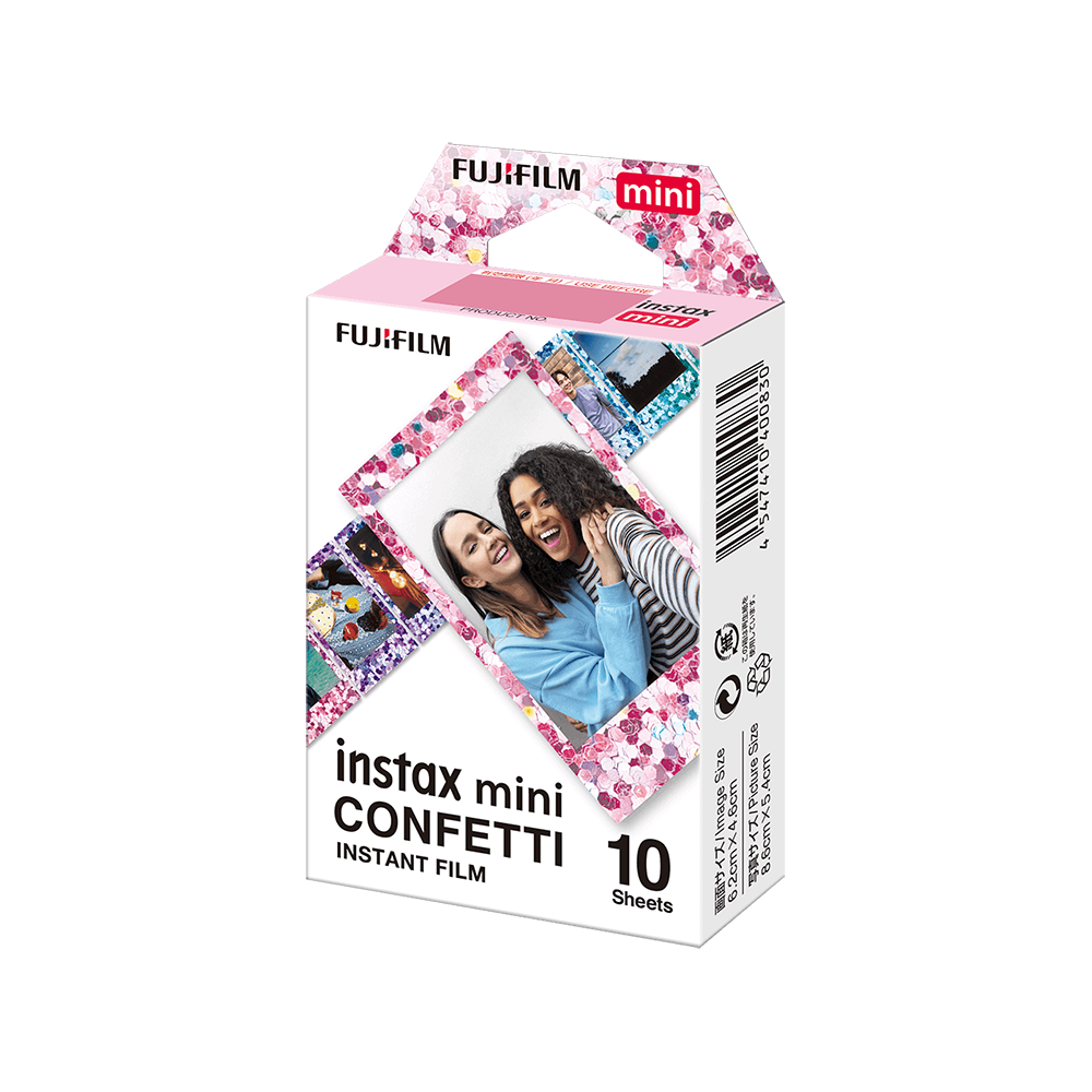 Film instant Fujifilm Mini Confetti, 10 buc