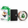 Set cadou de Craciun- film Fujifilm Instax mini 2x10+ album+ ceas Bradul lui Mos Craciun