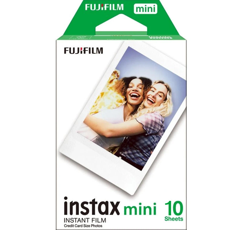 Set Fujifilm Instax Mini 12 Mov – Aparat Foto Instant + Husă Transparentă + Film Instax Mini 10 Poze