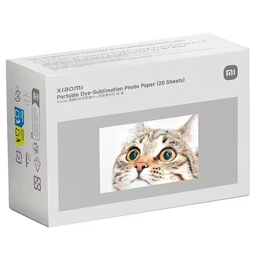Hartie foto Xiaomi Dye-Sublimation Photo Printer Paper, 20 bucati