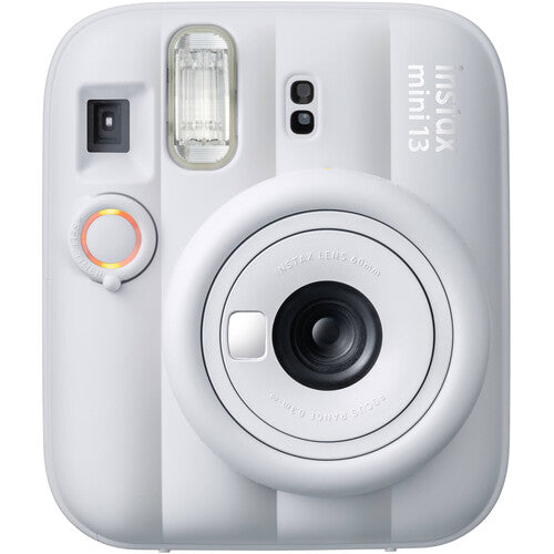 Pachet Cadou Instax Mini 13 Alb – Cameră, Film, Cutie Happy Days, Ramă Acordeon