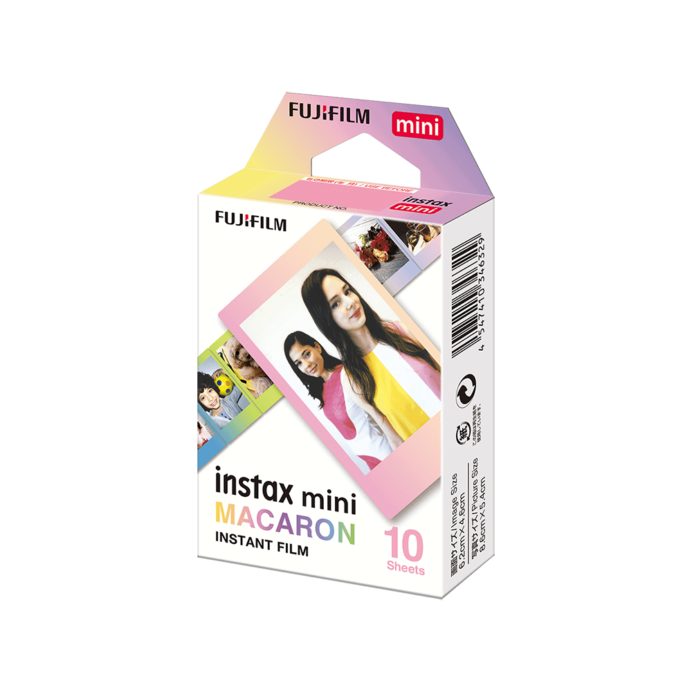 Film instant Fujifilm Mini Macaron, 10 buc