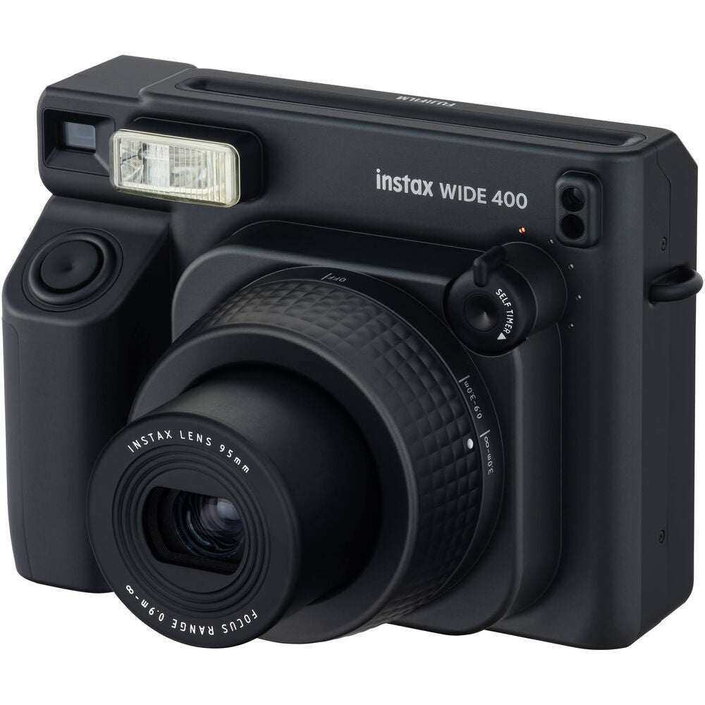 Aparat foto instant Fujifilm Instax Wide 400 negru- Fotografii de format mare