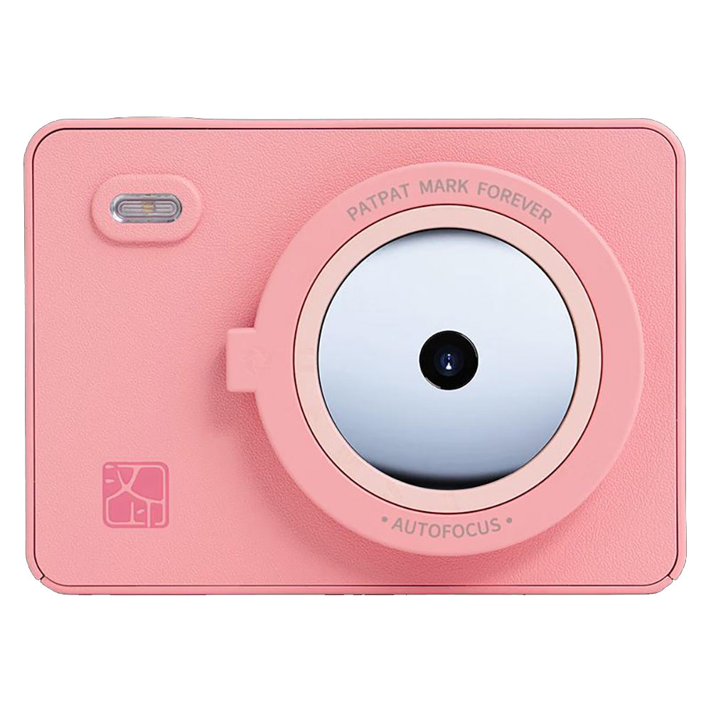 Set Aparat Foto Instant Hanin Z5 – Party Pack – 30 Fotografii Incluse, Roz, Bluetooth