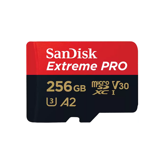 Card de memorie Sandisk microSDXC 256 GB, Extreme Pro, R200 MB/s, W140 MB/s