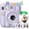 Set cadou Fujifilm instax mini 13 Dreamy Purple, mov + film 10 poze + 10 rame pe sfoară + ramă acordeon