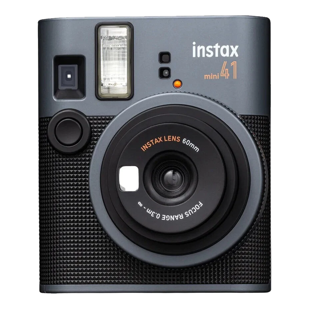 Aparat foto Fujifilm Instax mini 41 cu film mini 1x10 si geanta protectie