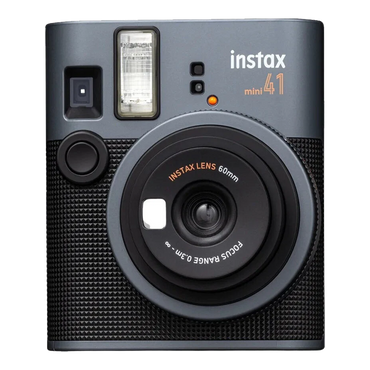 Aparat foto Fujifilm Instax mini 41 cu film mini 1x10 si geanta protectie