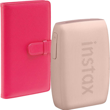 Fujifilm Instax imprimanta foto portabila miniLink 3, verde cu album 120 poze